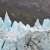 Horizon view of Margerie Glacier, Alaska