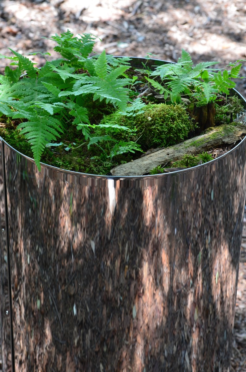 International Garden Festival detail of container