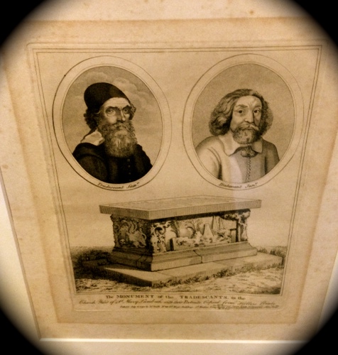 Etching of the Tradescants