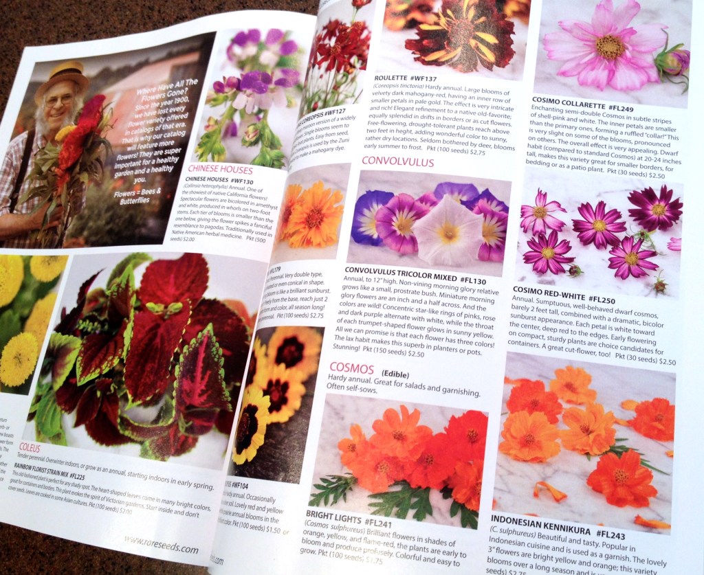 Pages showing flowers