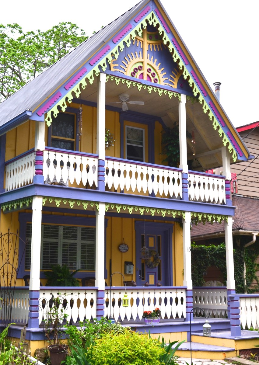 One of the famous Painted Ladies of Grimsby Beach