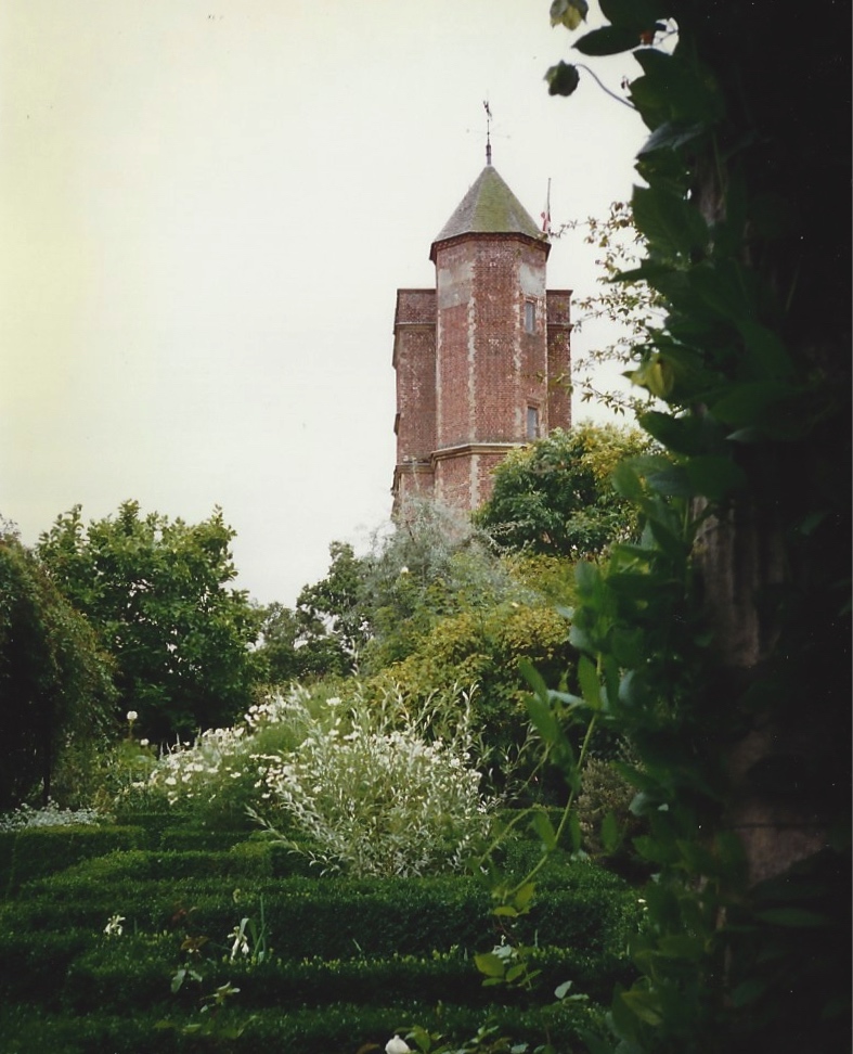 A view of the Sissinghurst Elizabethan Tower.