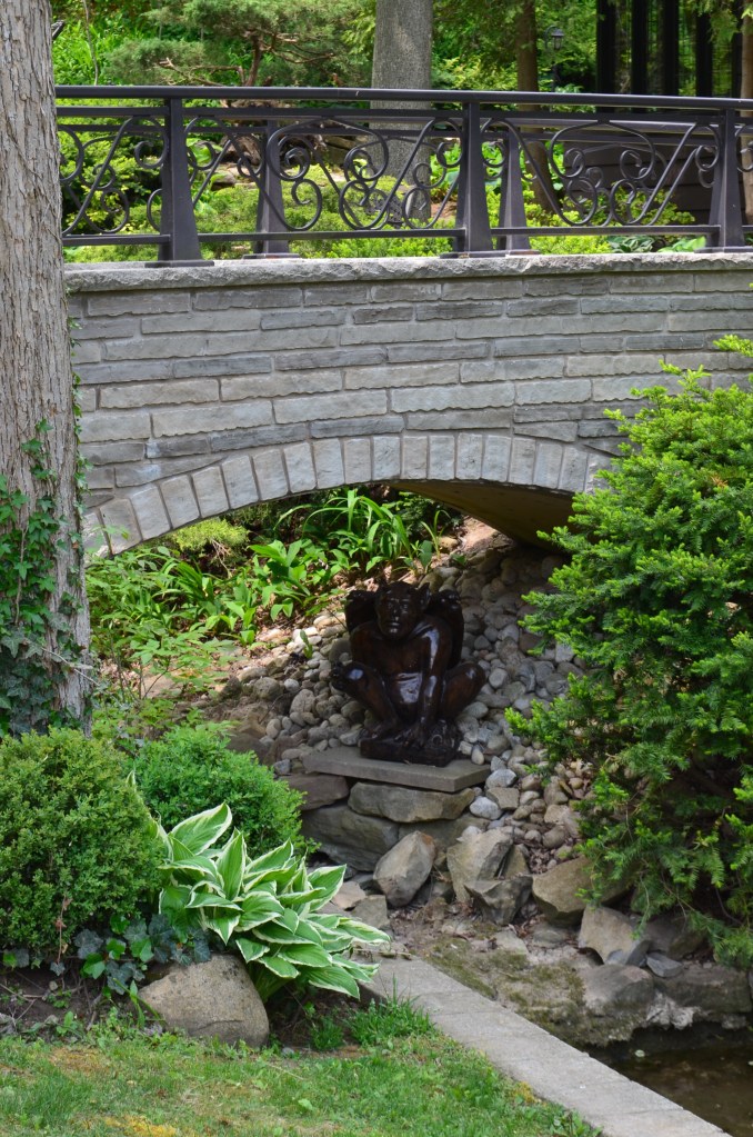 Gargoyle under bridge