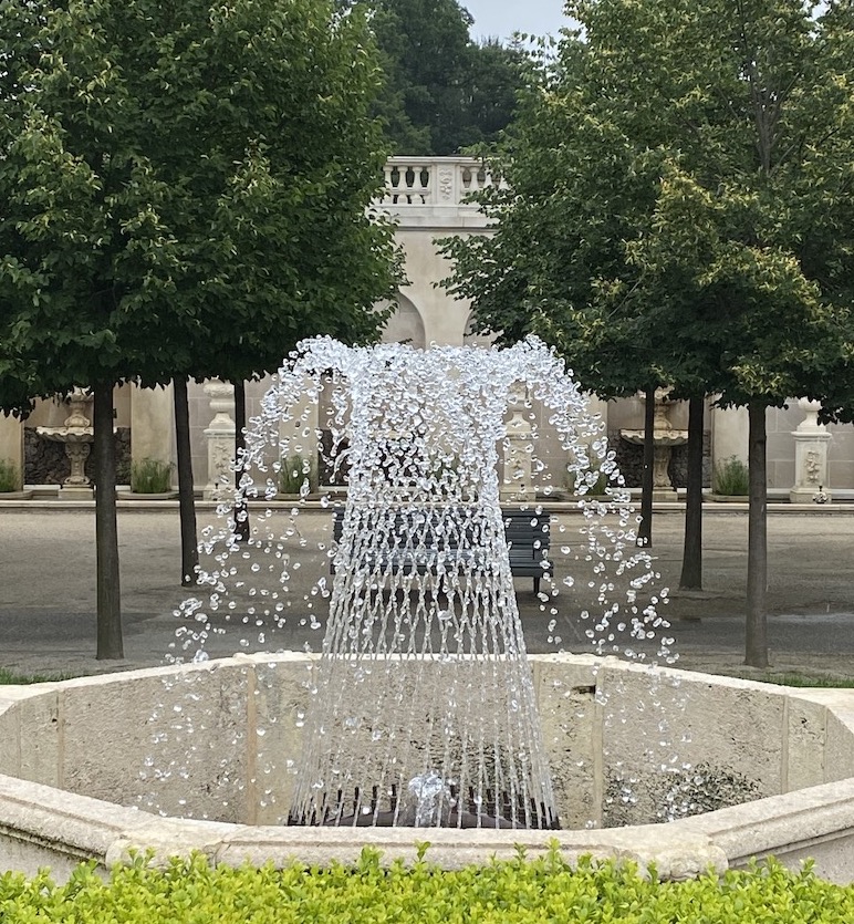 Fountain detail at Longwood