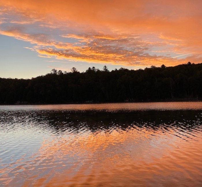 Sunrise at Bass Lake
